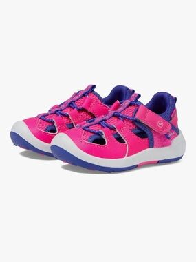 Stride Rite Pink & Purple Kids' Active Sandals, Wade 2.0, toddler sz 7.5